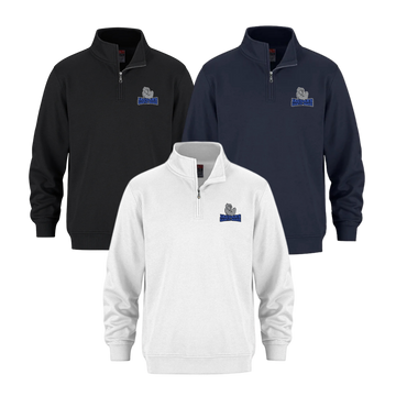 École Élémentaire Catholique Sainte-Marie Quarter-Zip | CX2 Flux - Jaguar Left Chest Heat Press