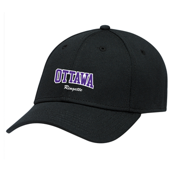 CORA AMERICA ADJUSTABLE CAP WITH EMBROIDERED LOGO ON FRONT
