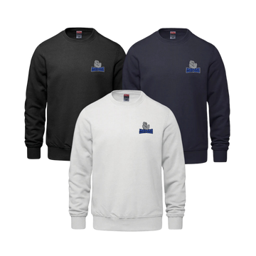 École Élémentaire Catholique Sainte-Marie Crewneck Sweatshirt | CX2 Crew - Jaguar Left Chest Heat Press