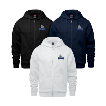 École Élémentaire Catholique Sainte-Marie Full Zip Sweatshirt | CX2 Surfer - Jaguar Left Chest Heat Press