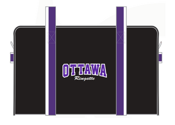 CORA EQUIPMENT BAG PLAYER (31L X 20H X 15W) WITH EMBROIDERED LOGO