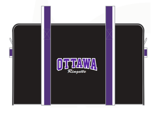 CORA EQUIPMENT BAG GOALIE (40L X 20H X 20W) EMBROIDERED LOGO