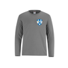 LISGAR LONG SLEEVE DRYFIT WITH LEFT CHEST HEAT PRESS LOGO SHORE