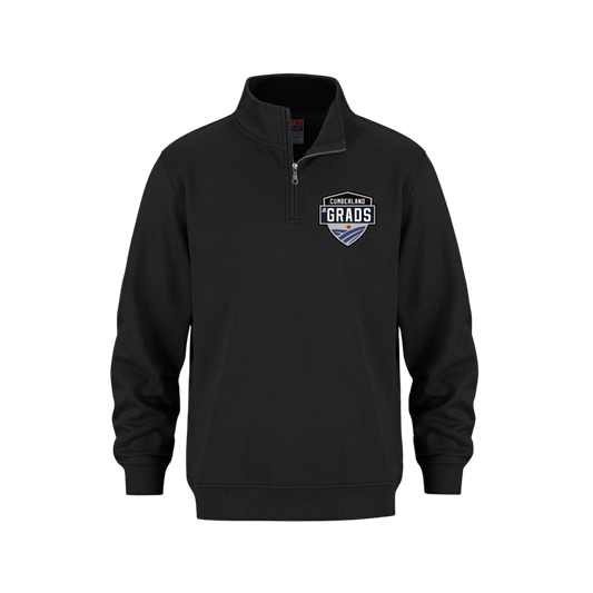 Cumberland Jr Grads Quarter Zip | CX2 Flux - Embroidered Left Chest