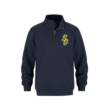 South Ottawa Blues Quarter Zip | CX2 Flux - Embroidered Left Chest