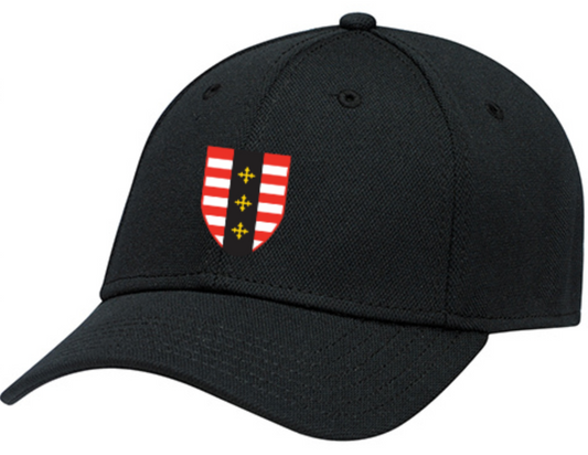 LYCÉE CLAUDEL CASQUETTE NOIRE À VELCRO AVEC LOGO