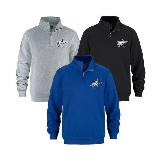 East Ottawa Stars 1/4 Zip | CX2 Flux - Embroidered Left Chest