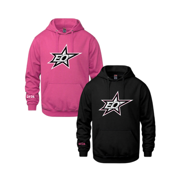 Pink the Rink Hoodie | CX2 Vault - Logo Full Front Heat Press