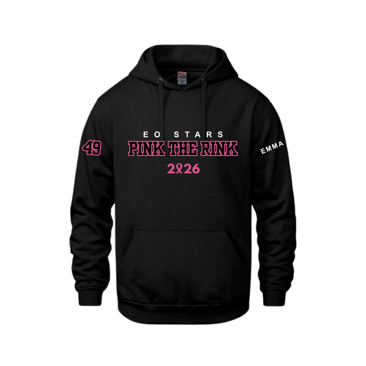 Pink the Rink Hoodie | CX2 Vault - Twill Embroidery