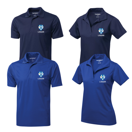 LISGAR POLO SHIRT WITH LEFT CHEST EMBROIDERED LOGO COAL HARBOUR