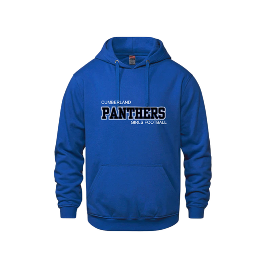 Cumberland Panthers Football Hoodie | CX2 Vault - Twill Embroidery