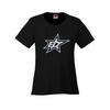 EO STARS DRYFIT TSHIRT SHORT SLEEVE WITH FULL FRONT HEAT PRESS WOMENS COAST