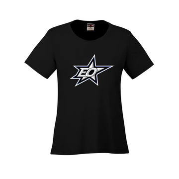EO STARS COAST DRYFIT SHORT SLEEVE LADIES TEE