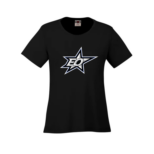 EO STARS COAST DRYFIT SHORT SLEEVE LADIES TEE