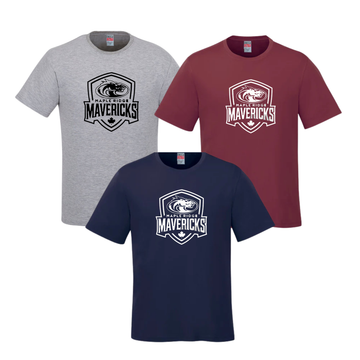 Maple Ridge Cotton T-Shirt | CX2 Parkour — Full Front Heat Press Logo