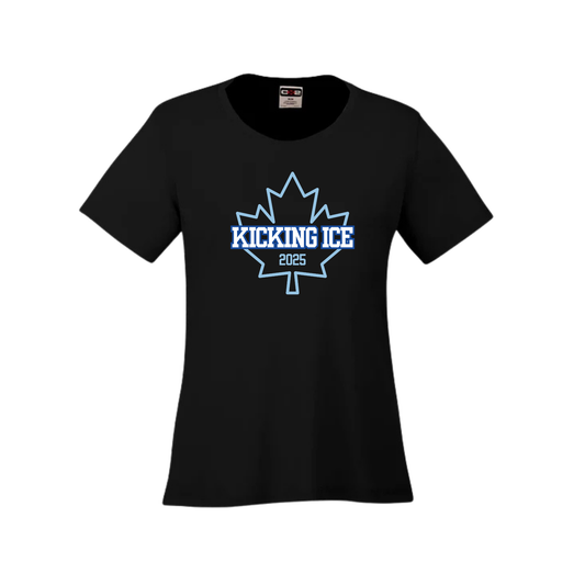 KICKING ICE COAST LADIES DRYFIT WITH 2025 FULL FRONT LOGO