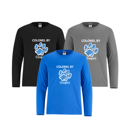 Colonel By Long Sleeve Dryfit | CX2 Shore - Full Front Heat Press