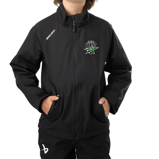 EO SHOOTING STARS BAUER MIDWEIGHT JACKET WITH LEFT CHEST EMBROIDERED LOGO