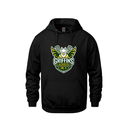 Griffins Jr. C Hoodie | CX2 Vault - Full Front Heat Press Logo