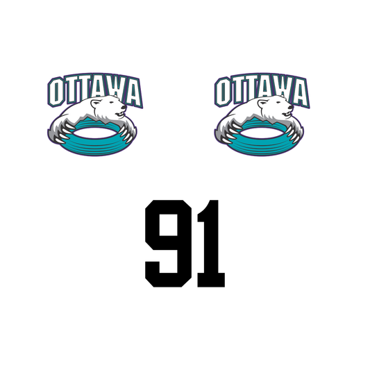 CORA HELMET STICKER KIT CONTAINS 2 LOGOS AND 1 NUMBER