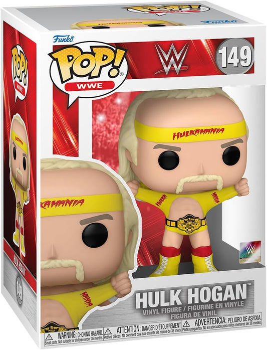 GROSNOR WWE HULK HOGAN WITH BELT FUNKO POP