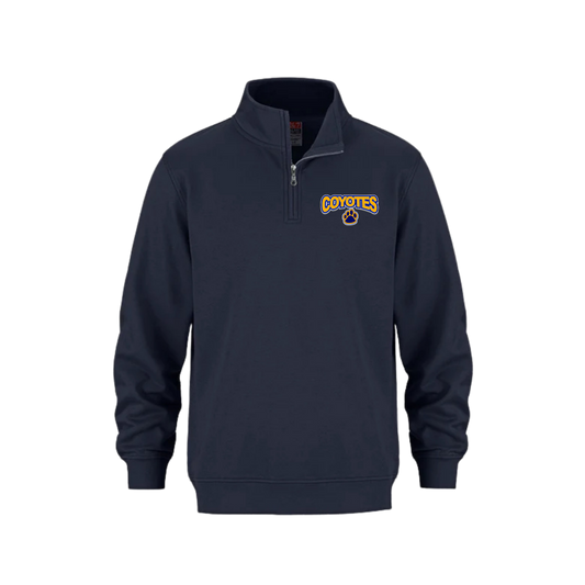 Russell Coyote House League Quarter Zip | CX2 Flux - Embroidered Left Chest