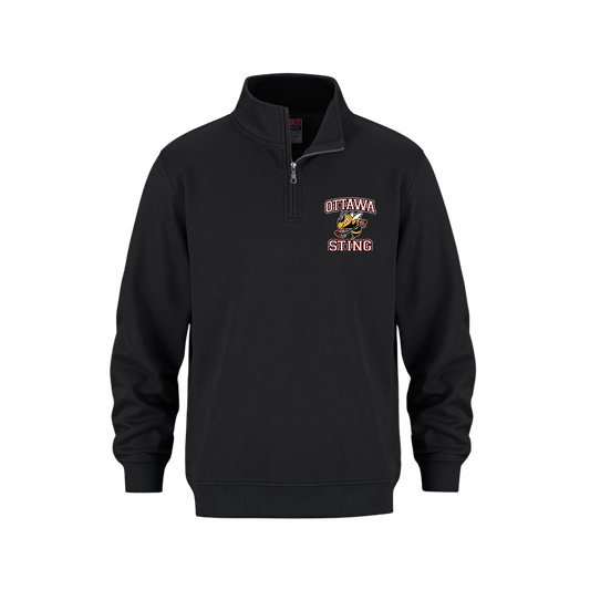 Ottawa Sting Quarter Zip | CX2 Flux - Embroidered Left Chest