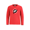 OTTAWA NORTH SHORE DRYFIT LONG SLEEVE WITH FULL FRONT HEAT PRESS LOGO