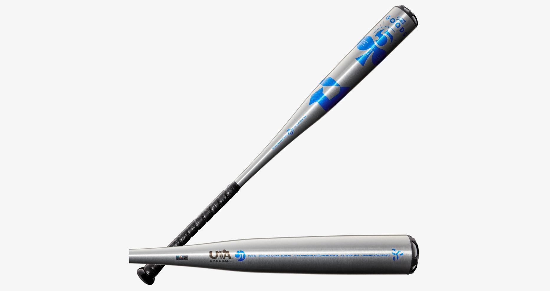 The Goods One Piece (-10) 2 5/8" USABB Baseball Bat - Sports Excellence