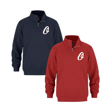 OLLB Quarter Zip | CX2 Flux - Embroidered Left Chest