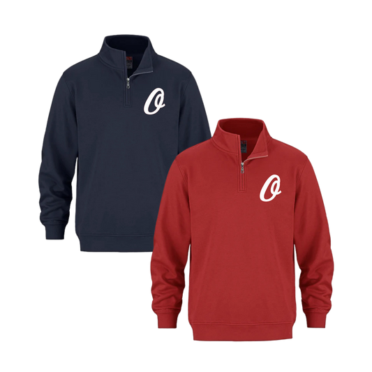OLLB Quarter Zip | CX2 Flux - Embroidered Left Chest