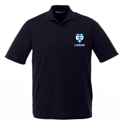 LISGAR COLLEGIATE INSTITUTE EAGLE POLO SHIRT WITH EMBROIDERED LOGO