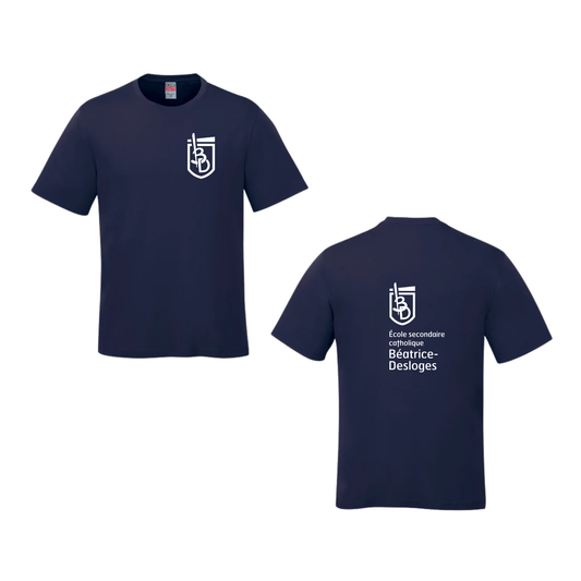 BD Cotton T-Shirt | CX2 Parkour - Left Chest & Back Heat Press