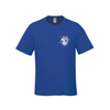 LISGAR COTTON TSHIRT WITH HEAT PRESS LEFT CHEST LIGHTNING LOGO PARKOUR