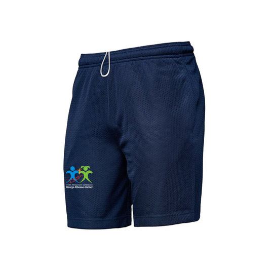 École élémentaire catholique George-Étienne-Cartier Shorts de Sport | CX2 Turbo - Petit Logo Imprimé