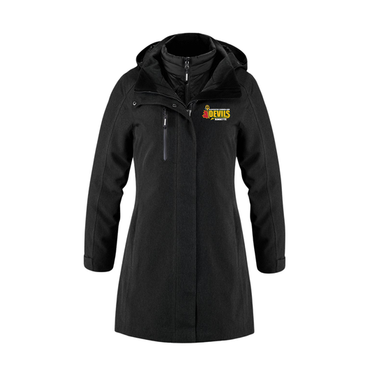 GCRA DEVILS APEX LADIES 3 IN 1 JACKET