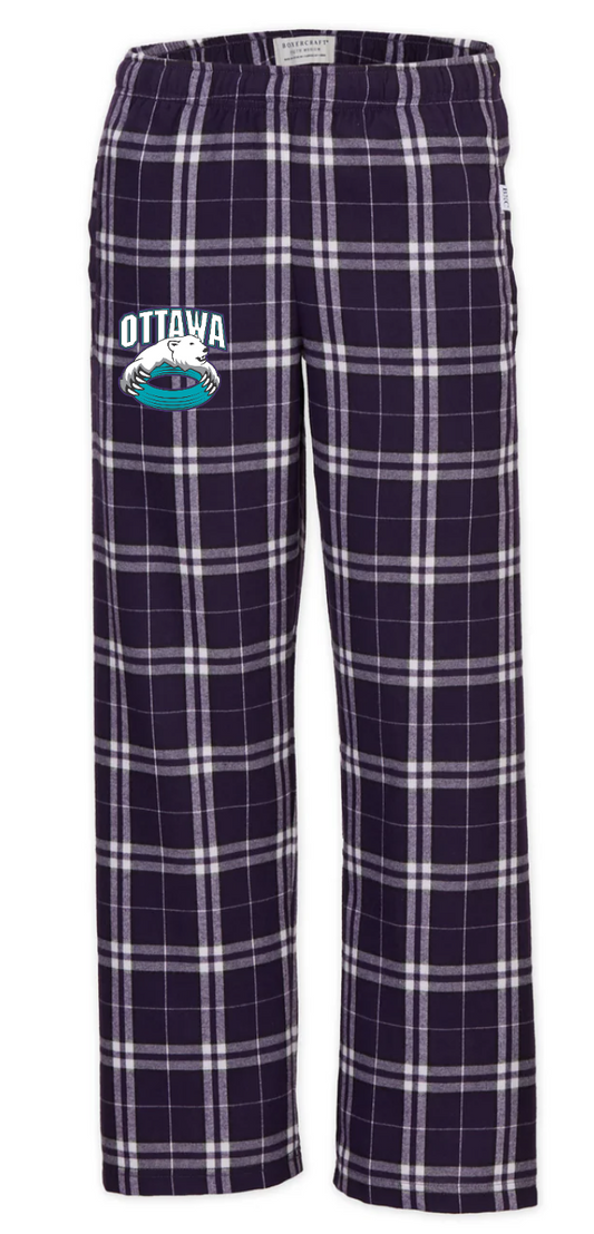 CORA BOXERCRAFT PYJAMA PANTS WITH LOGO ON LEG