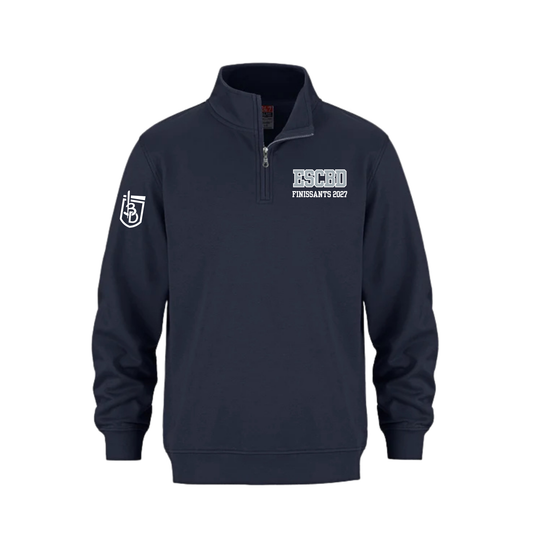 BD Quarter Zip Finissants 2027 | CX2 Flux - Twill Embroidery
