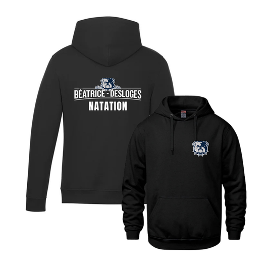 Béatrice Desloges Hoodie Natation | CX2 Vault — Heat Press Left Chest & Back