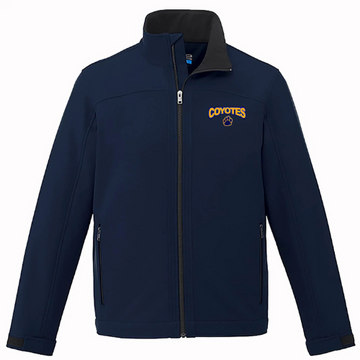 RUSSELL COYOTES CX2 LIGHTWEIGHT SOFTSHELL YOUTH AND MEN'S JACKET