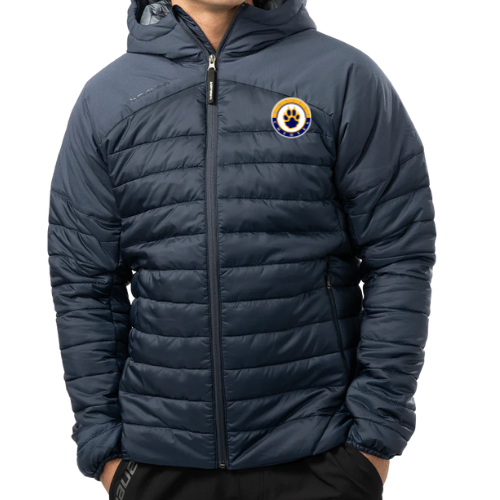 RUSSELL COYOTES BAUER HOODED PUFFER JACKET