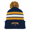 Russell Coyotes House League Pom Pom Hat | Athletic Knit - Embroidered