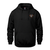 MER BLEUE LOUPS CHAMPION COTTON HOODIE WITH LEFT CHEST HEAT PRESSED LOGO