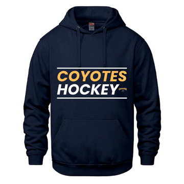 RUSSELL COYOTES VAULT HOODIE WITH HEAT PRESS