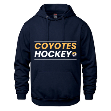 RUSSELL COYOTES VAULT HOODIE WITH HEAT PRESS