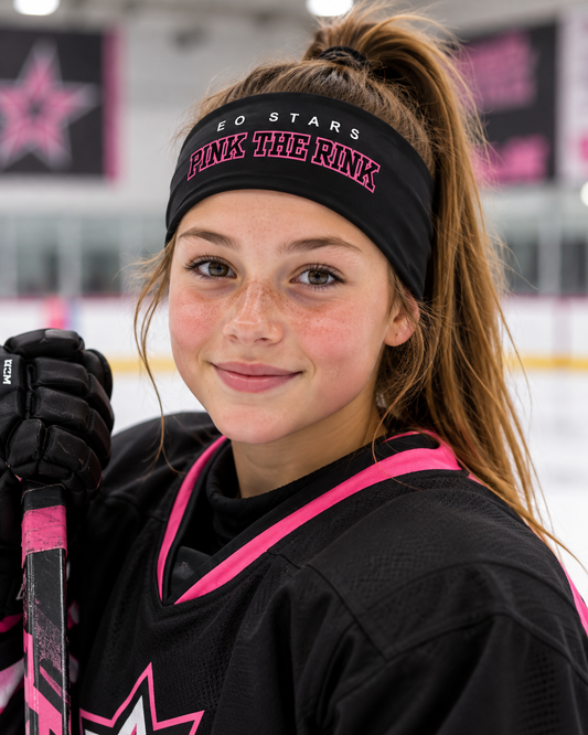Pink the Rink Headband | Momentec 030100 - Heat Press