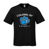 COLONEL BY DRYFIT TSHIRT SHORT SLEEVE WITH FULL FRONT HEAT PRESS LOGO