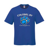 COLONEL BY DRYFIT TSHIRT SHORT SLEEVE WITH FULL FRONT HEAT PRESS LOGO