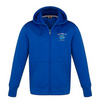 COLONEL BY CYPRESS CREEK MEN'S FULL ZIP POLYESTER HOODIE WITH EMBROIDERED LEFT CHEST LOGO