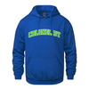 COLONEL BY VAULT COTTON HOODIE WITH FRONT TWILL APPLIQUÉ